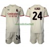 Maillot de Supporter AC Milan Simon Kjaer 24 Extérieur 2021-22 Pour Enfant